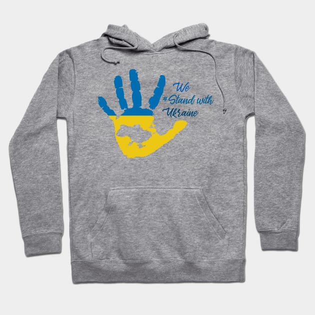 We stand with Ukraine, Fuck Putin, Stand with Ukraine, Stop War, Middle Finger, Anti Putin, Strong Ukraina T-Shirt, Save Ukraine, Peace Hoodie by Sapfo